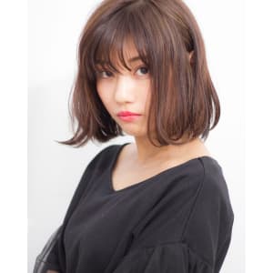 【担当　添田】似合わせカット外ハネも大人かわいい切りっぱボブ