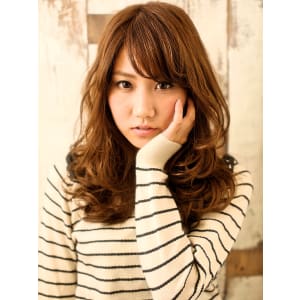 前上がりのセミロングレイヤー - hair make flencia【ヘアメイクフレンシア】掲載中
