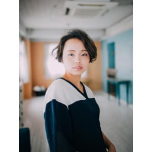サイドパートなショート
