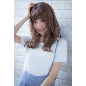ブルージュカラー＆ヴェールウェーブの似合わせカット大人ボブ