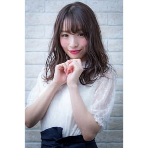 ブルージュカラー＆ヴェールウェーブの似合わせカット大人ボブ