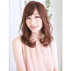 ひし形シルエットのセミディ - hair make flencia【ヘアメイクフレンシア】掲載中