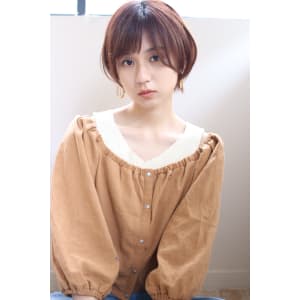 小顔ショートナチュラルボブ