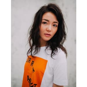 シークレットアッシュカラーロング
