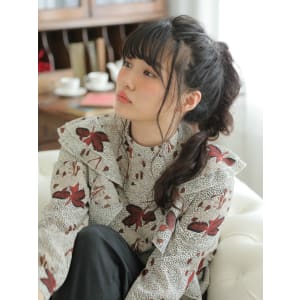 #フィッシュボーン#ポニーテール#ヘアアレンジ