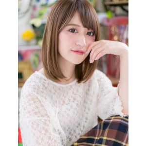 大人かわいい♪ツヤストレートで天使の輪♪