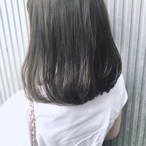 シースルーバンググレージュミディ