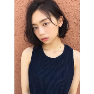 お洒落なニュアンスボブ　M８５