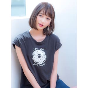 大人可愛いボブ