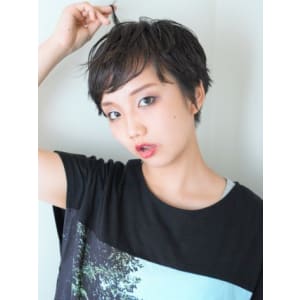大人マッシュショート