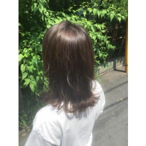 【Reir下北沢】*外ハネロブ+スモーキーベージュ*