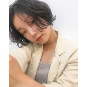 大人ショートボブ