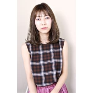 大人セミロングレイヤー