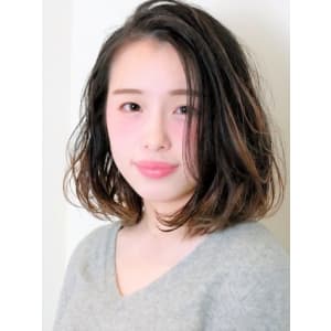 ワンカールミディボブ