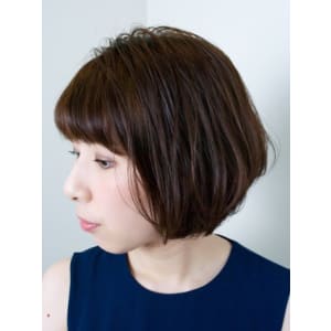 大人ショートボブ