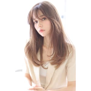 【bouquet 】《志賀雅千子》シースルーバング レイヤー