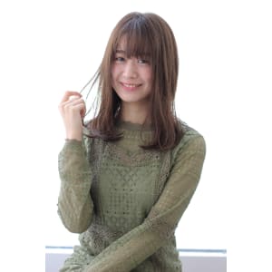 [lagoon長浜里香]ワンカールセミディスタイル