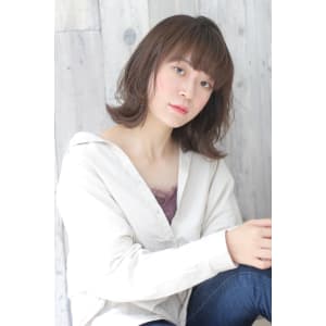 【lagoon 阿部春菜】伸ばしかけ×レイヤー×フレンチボブ