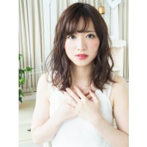 【ジュレベール 松横山】 くせ毛風可愛いウェーブの大人女子