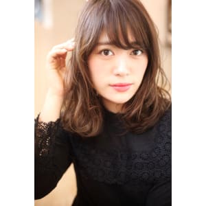 【重山祐亮】大人ひし形シルエットミックスセミディ♪