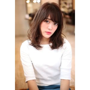 【重山祐亮】低温デジタルパーマの大人セミロング♪