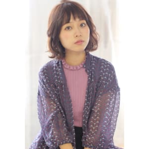 大人可愛い☆ふんわりショートボブ
