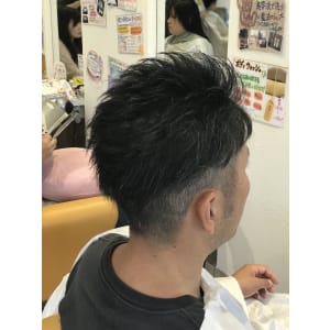 グレイヘアにもスパイキーツーブロックショート - PASSION 仙台中山店【パッションセンダイナカヤマテン】掲載中