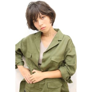 小顔フェミニンボブ