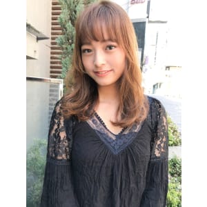ゆるふわデジタルパーマ フェミニンロングM-202