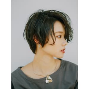 大人なショートボブ