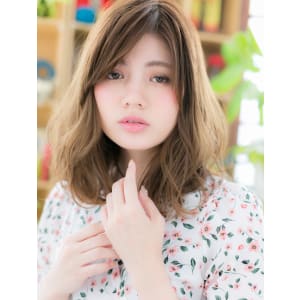 外国人風…小顔アンニュイミディ