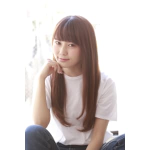 〔自由が丘 AUQWA〕大人可愛いナチュラルストレート