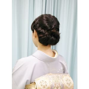 フェミニン和風シニヨン - Aile hair【エールヘア】掲載中