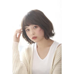 〔自由が丘ＡＵＱＷＡ〕大人かわいいナチュラルパーマスタイル