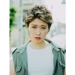外国人風ベリーショート