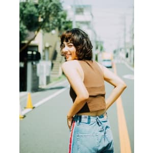 外国人風スパイキーハイライト