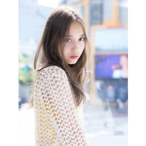 グレージュロング