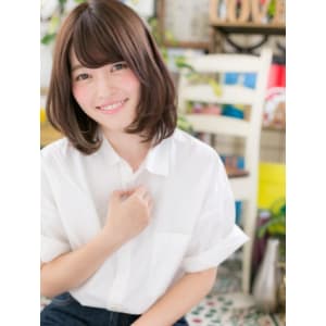 黒髪★ワンカールレイヤーボブ