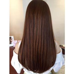 【お客様Style】大人女子似合わせカットつやつや美髪ストレ