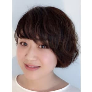 【お客様Style】ふわボサ質感パーマ☆似合わせカット夏ショ
