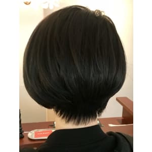 【お客様Style】頭の形が綺麗に見える小顔も期待できるヘア