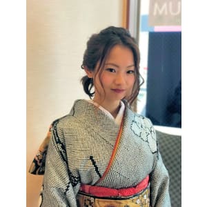 結婚式アップ・メイク・着付け