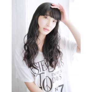 大人可愛いゆるミックスカール