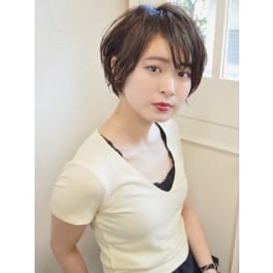 小顔ショートボブ