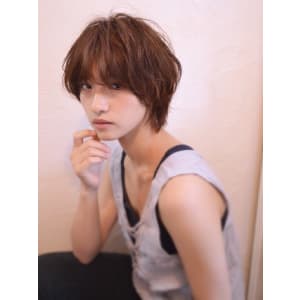 ジェンダーレスショートヘア 