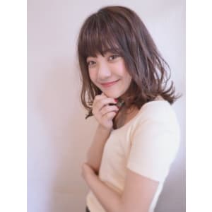 伸ばしかけくせ毛風フェアリーパーマ