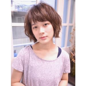 無造作ふんわりボブ