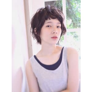 耳かけ×フリンジボブ