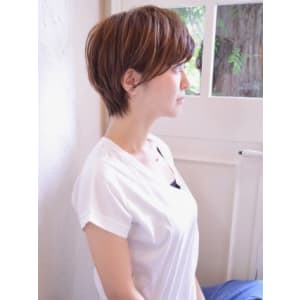モーブカラーショート