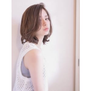 簡単スタイリングゆるふわミディ